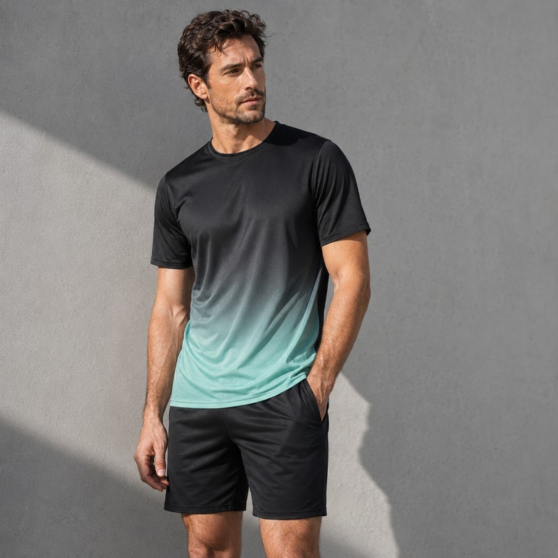 Running Gear For Men - Men Quick Dry Sportswear Set 2