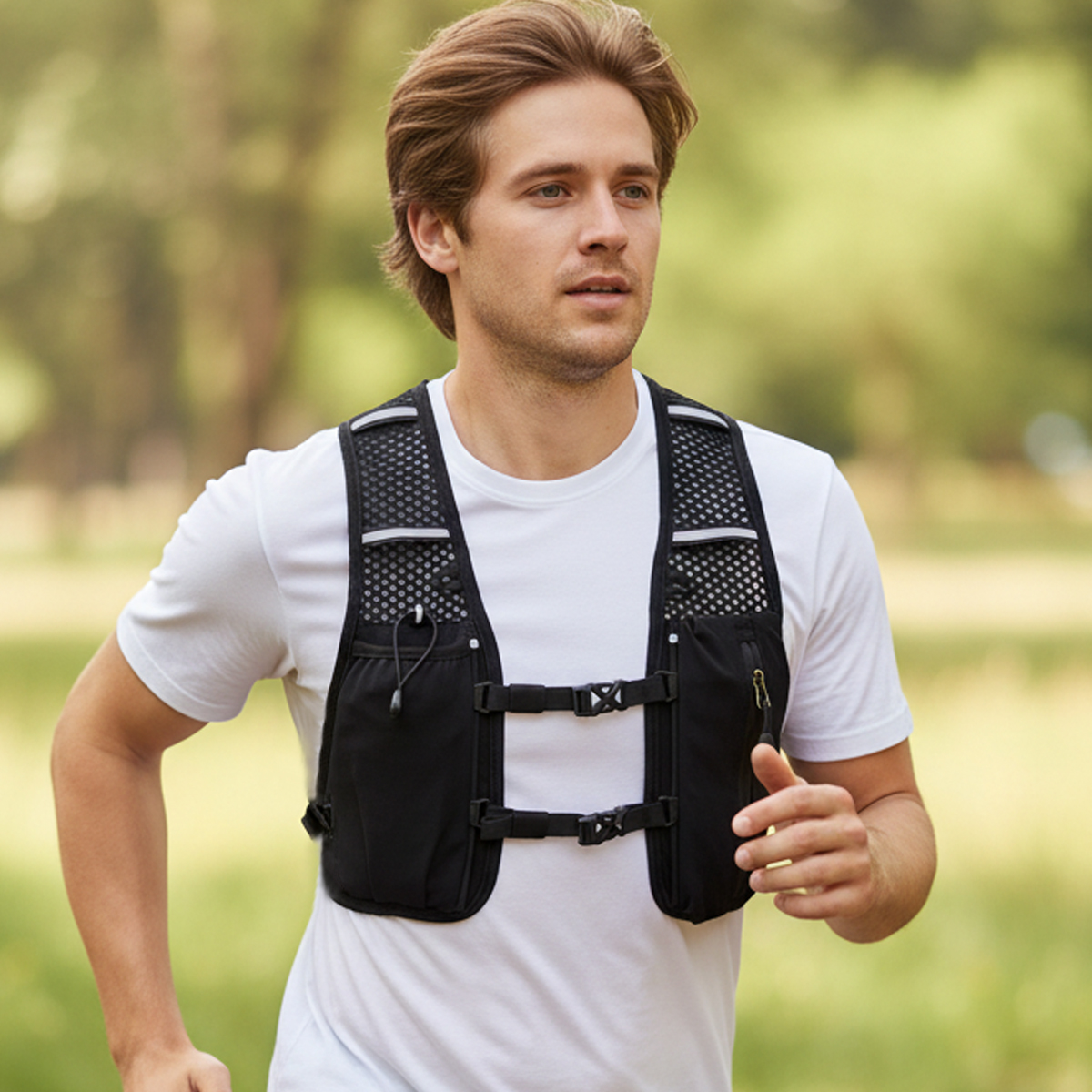 Running Gear Vest - 5L Breathable Hydration Vest Trail Running