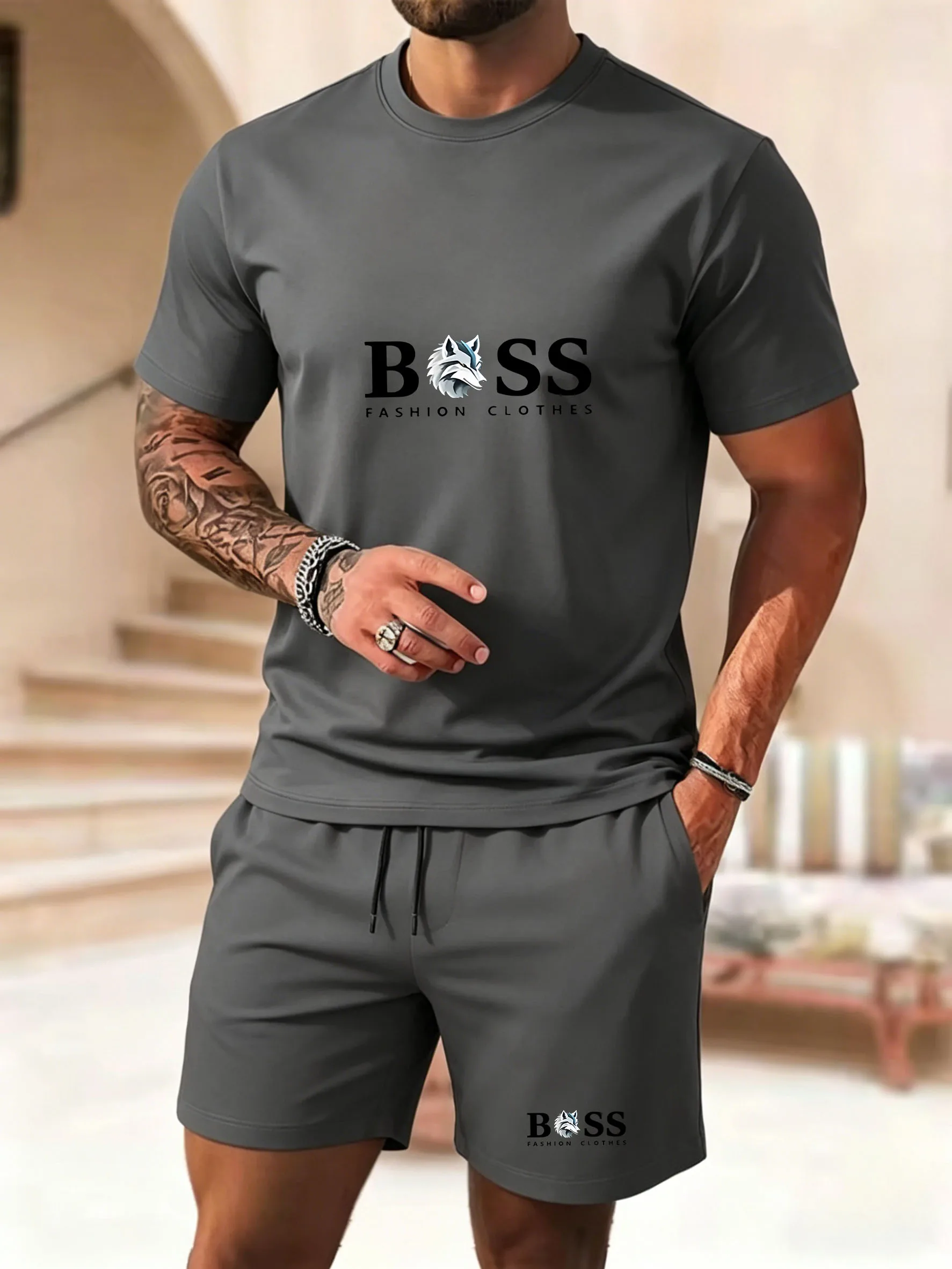 Running Gear For Men - Latest hot selling Men two-piece sportswear