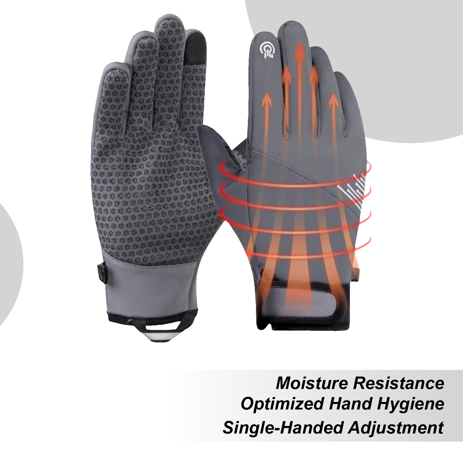 Running Gear For Cold Weather - 1 pair Winter Gloves Windproof Touchscreen