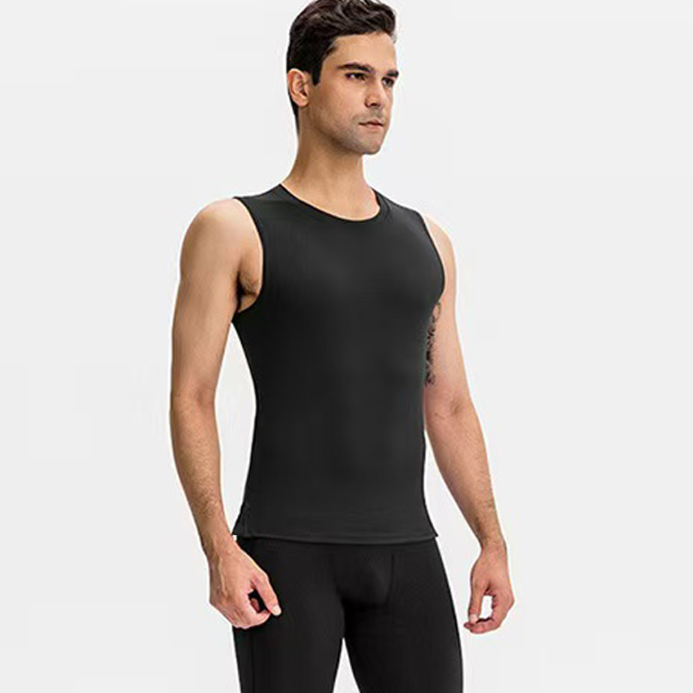 Men Solid Color Quick Dry Slee - Running Gear Vest recensione e prezzo