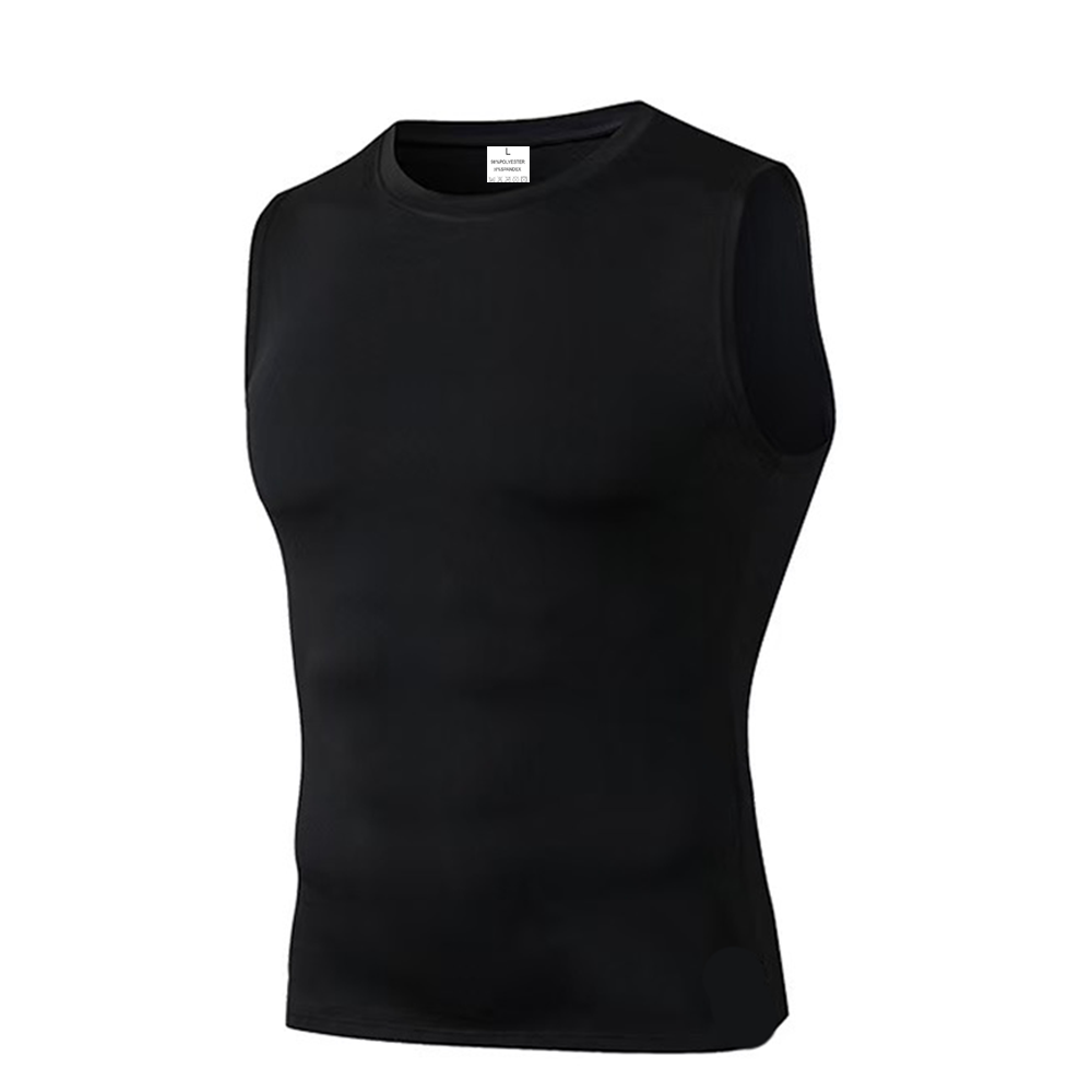 Men Solid Color Quick Dry Slee - Running Gear Vest recensione e prezzo
