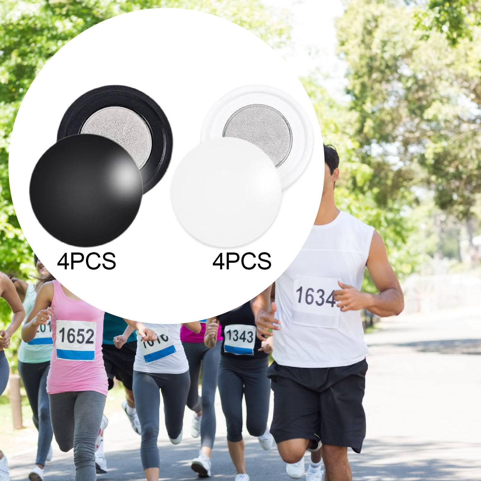 4 Pair Magnetic Race Bib Clips - Running Gear Competition recensione e prezzo