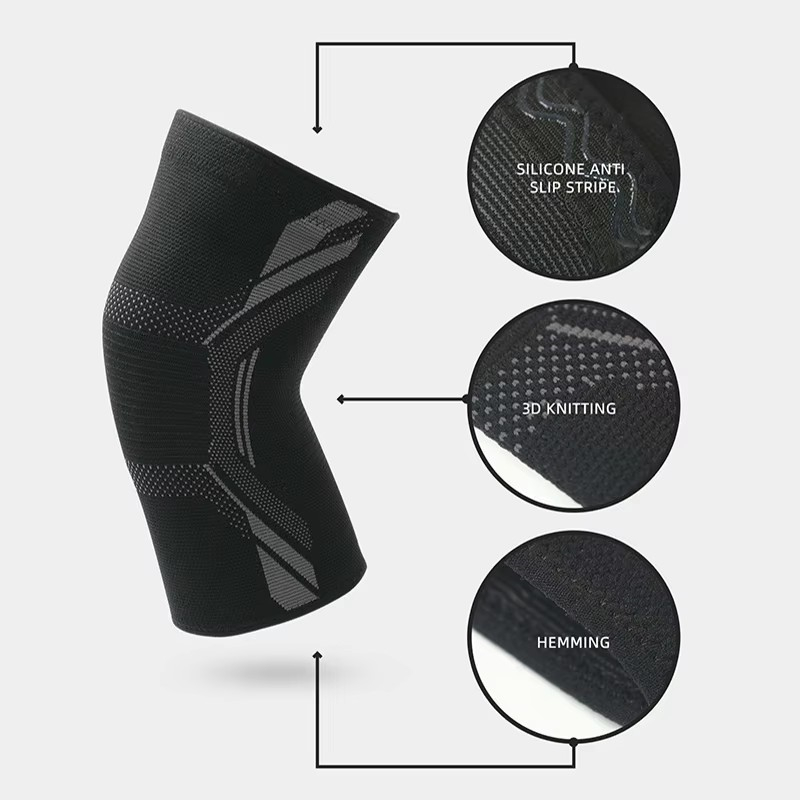 1Pc Knitted Nylon Sports Knee  - Running Gear In The Cold recensione e prezzo