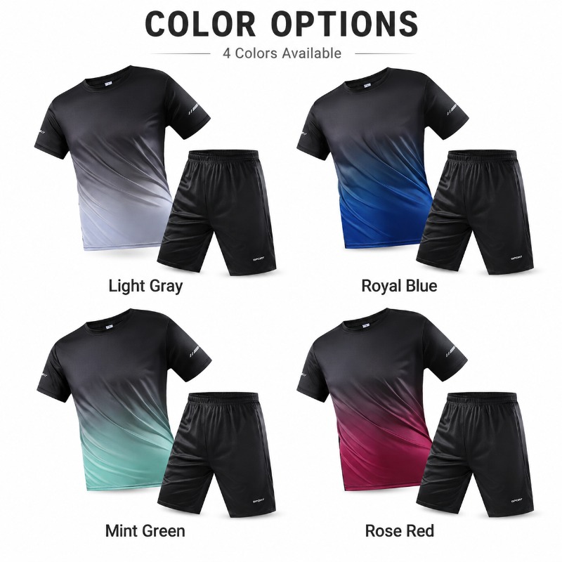 Men Quick Dry Sportswear Set 2 - Running Gear For Men recensione e prezzo