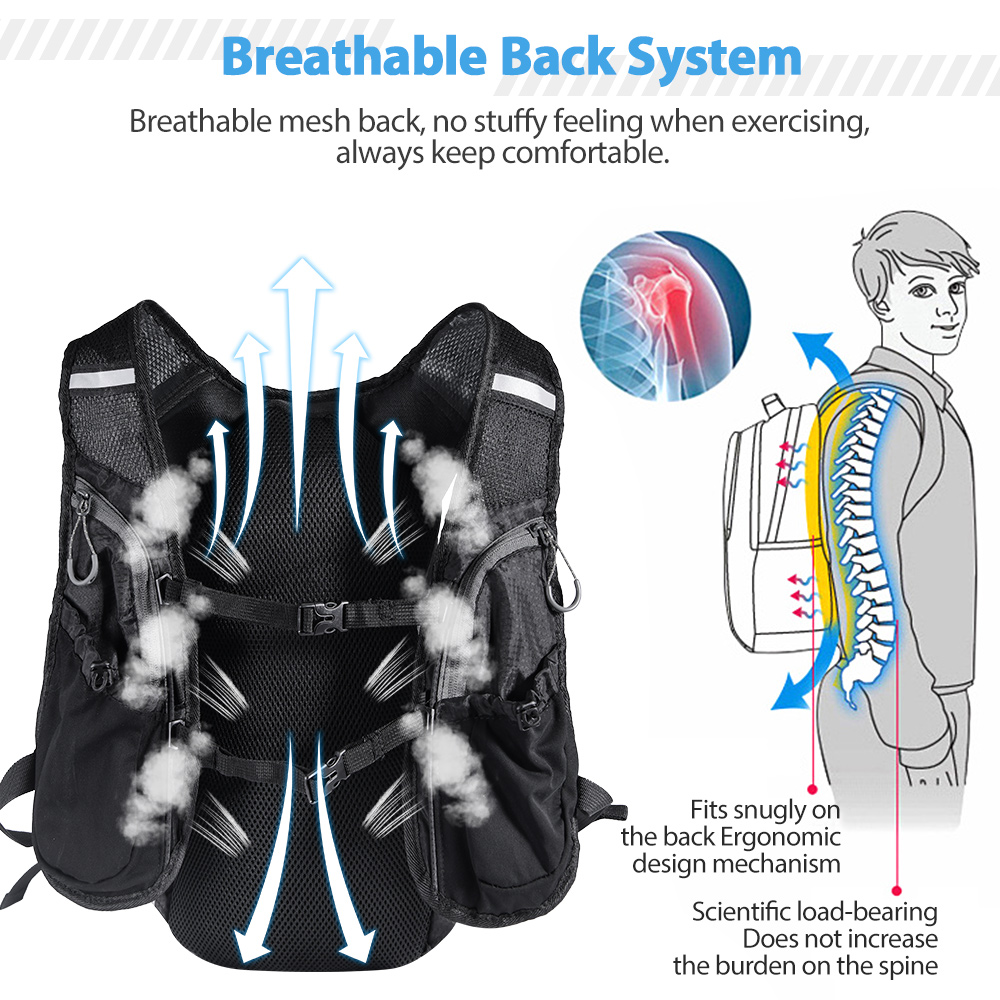 Running Backpack Vest With Wat - Running Gear Vest recensione e prezzo