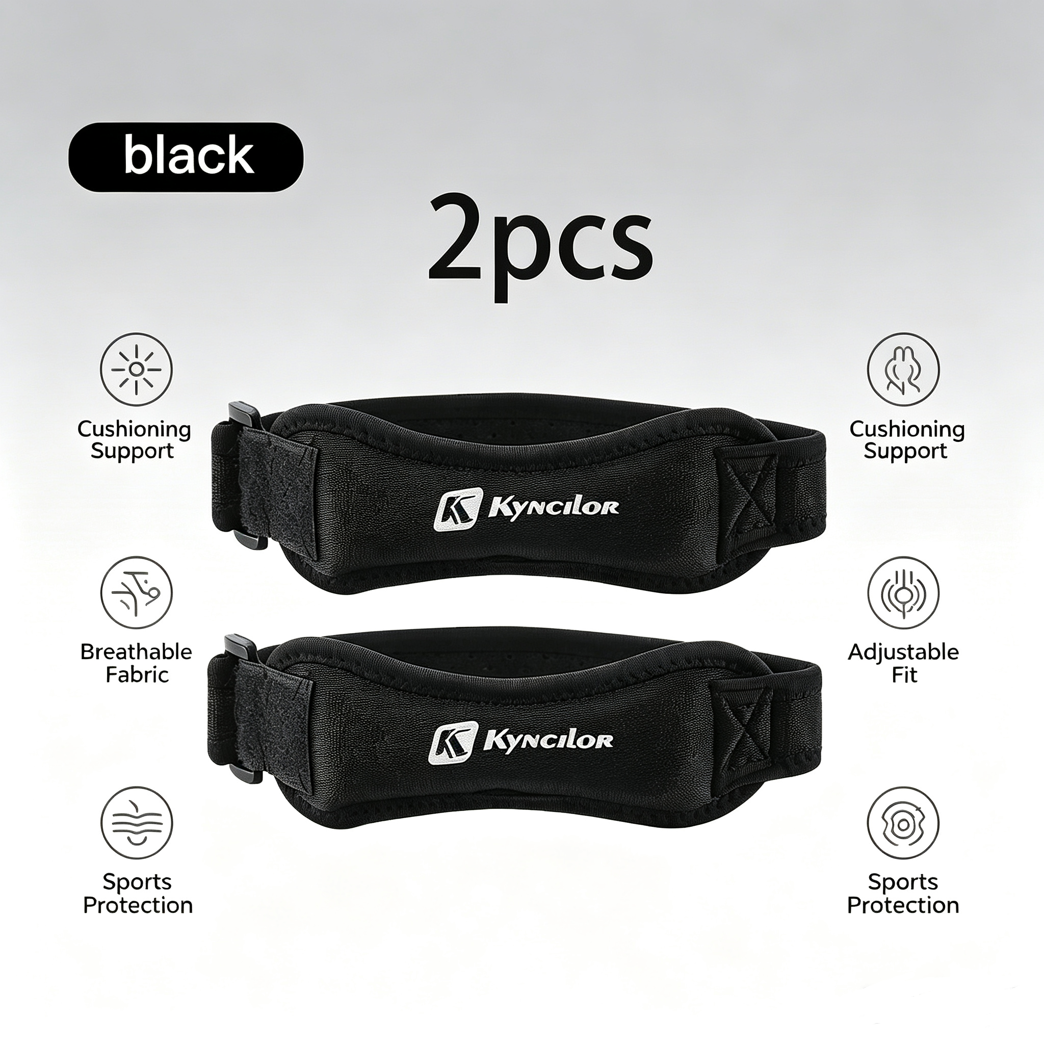 2Pcs Adjustable Knee Patella S - Knee Support Brace recensione e prezzo