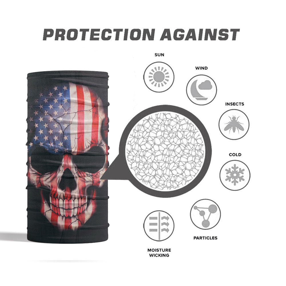 USA Flag Skull Bandana Breatha - Running Gear Youtube recensione e prezzo