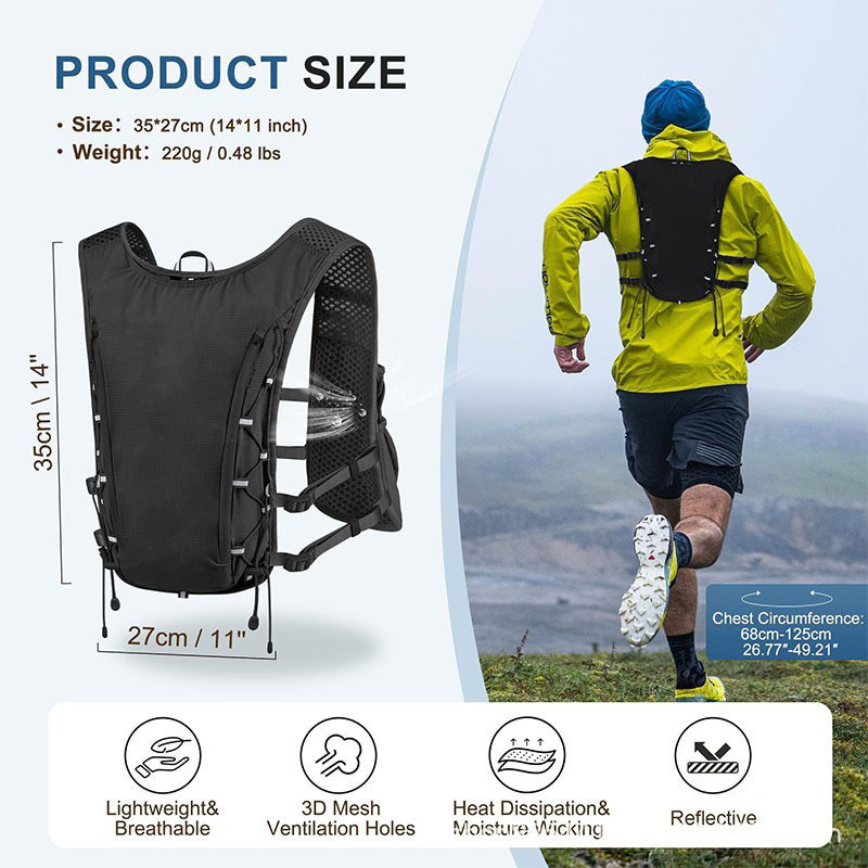 Hydration vest, cross-country  - Running Gear Competition recensione e prezzo