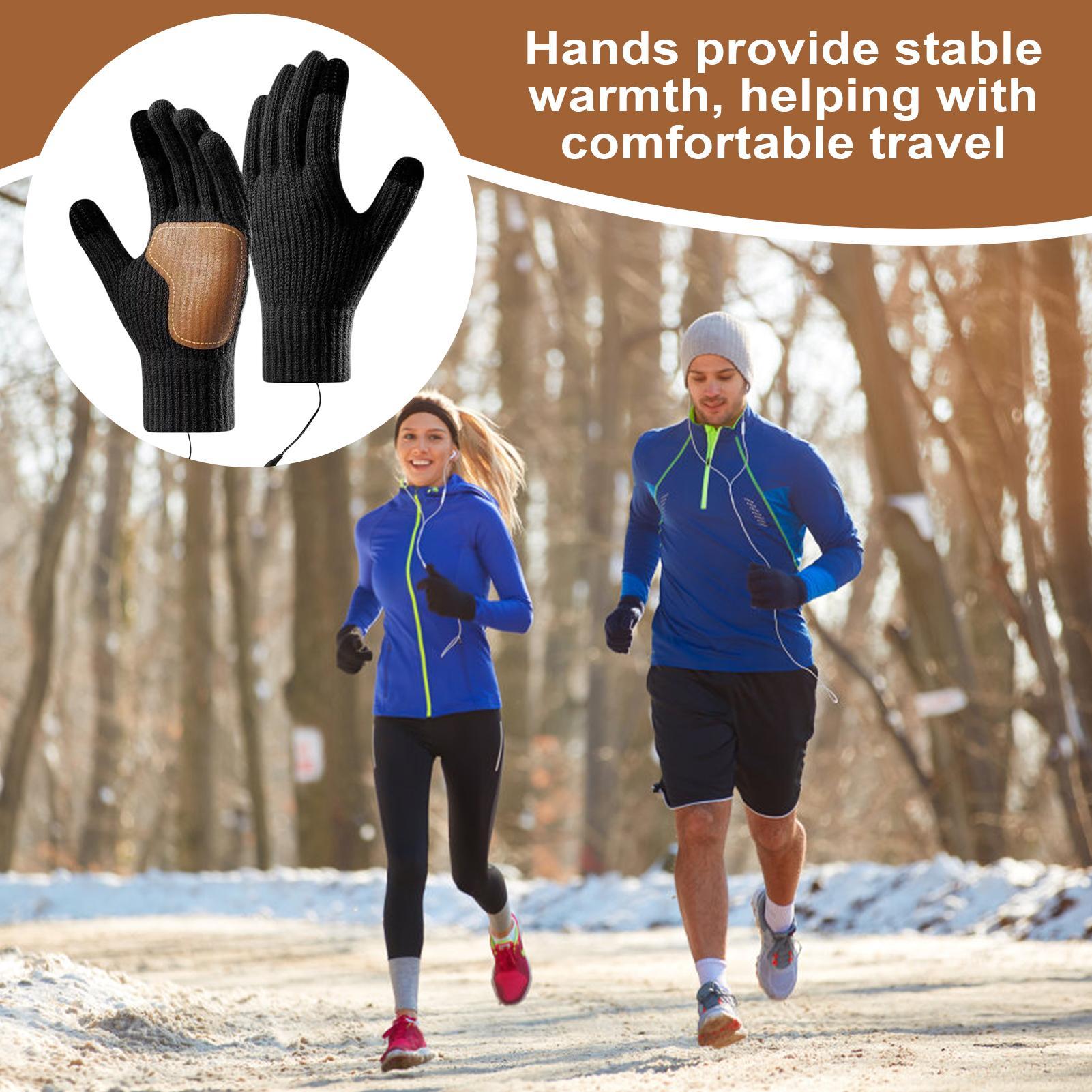 USB Heated Gloves with Touchsc - Running Gear For Cold Weather recensione e prezzo