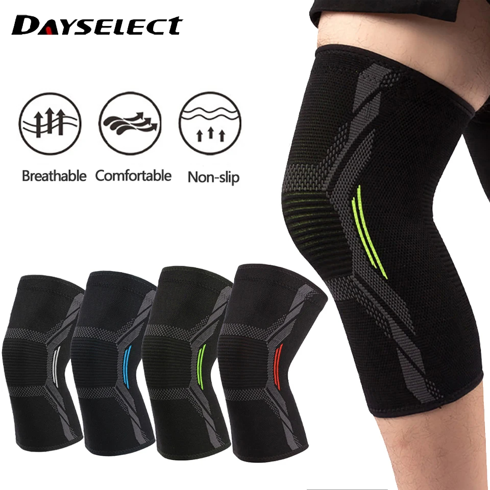 1Pcs Knitted Nylon Sports Knee - Running Gear In The Cold recensione e prezzo