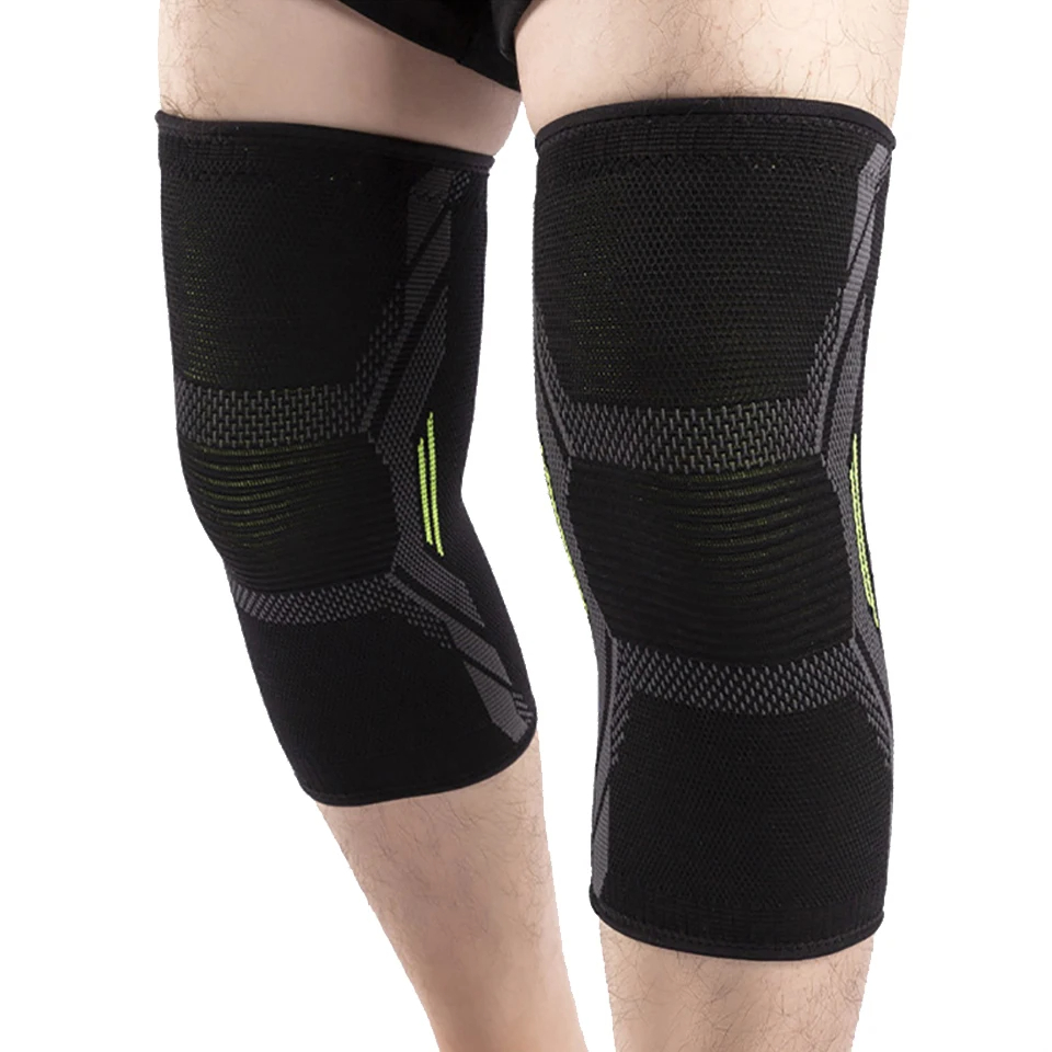 1Pcs Knitted Nylon Sports Knee - Running Gear In The Cold recensione e prezzo