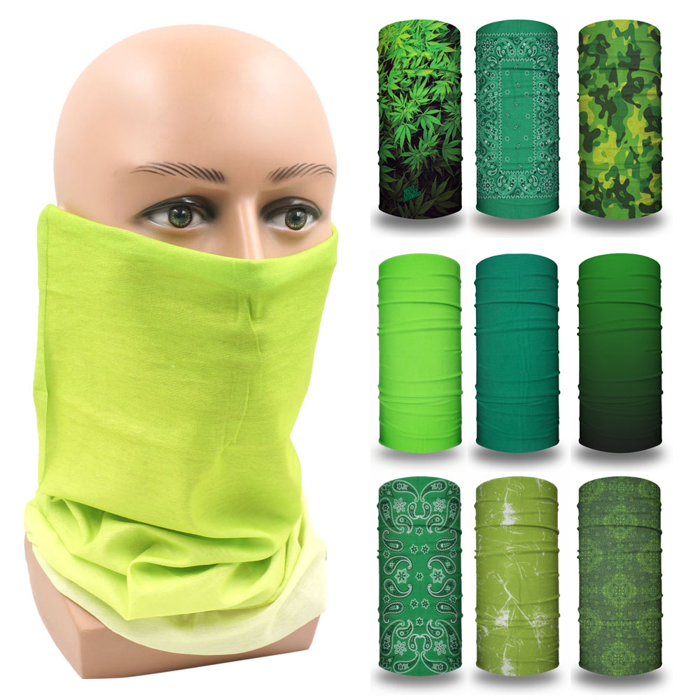 Green Face Bandanas Cover Hiki - Running Gear Youtube recensione e prezzo