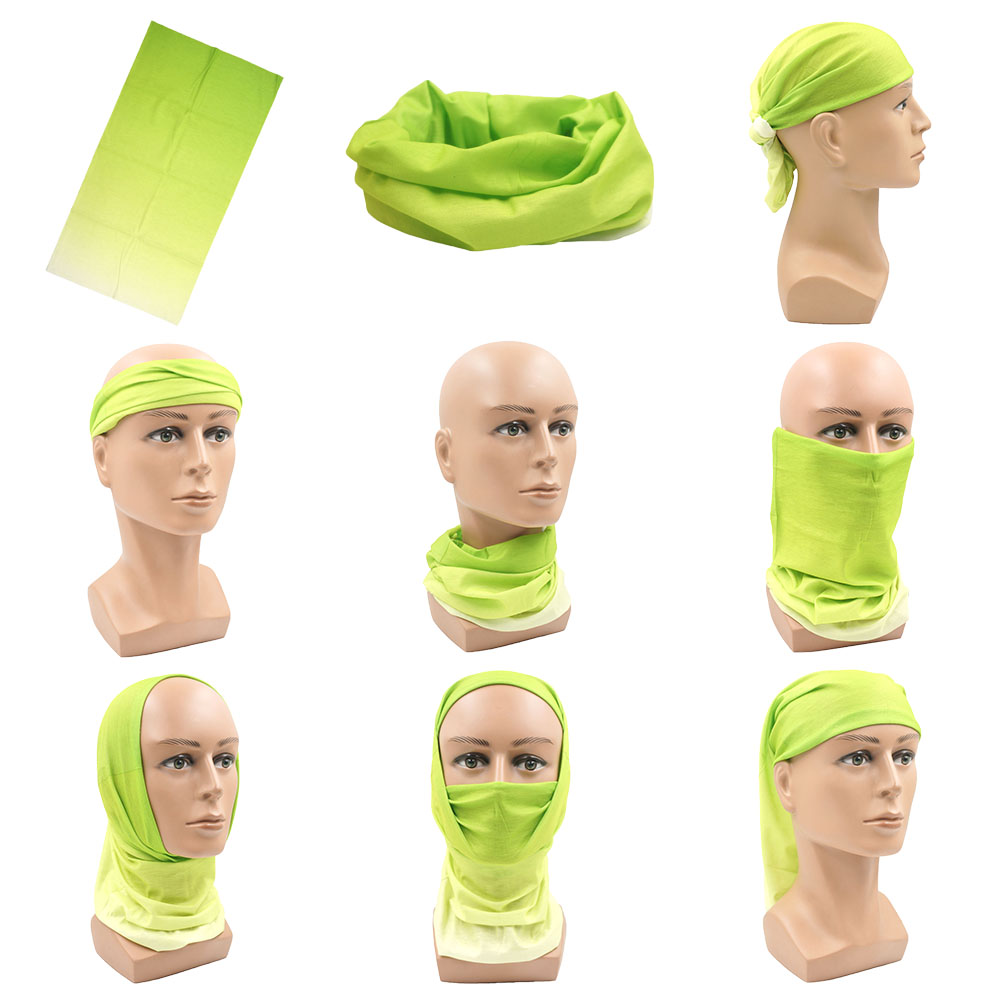 Green Face Bandanas Cover Hiki - Running Gear Youtube recensione e prezzo