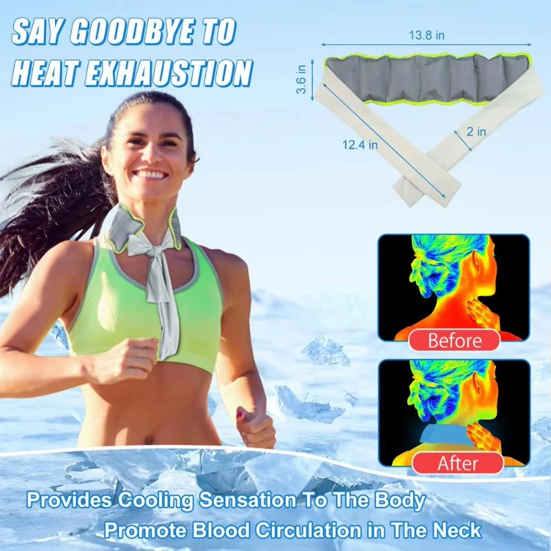 Cooling Ice Scarf for Neck Col - Running Gear In The Cold recensione e prezzo