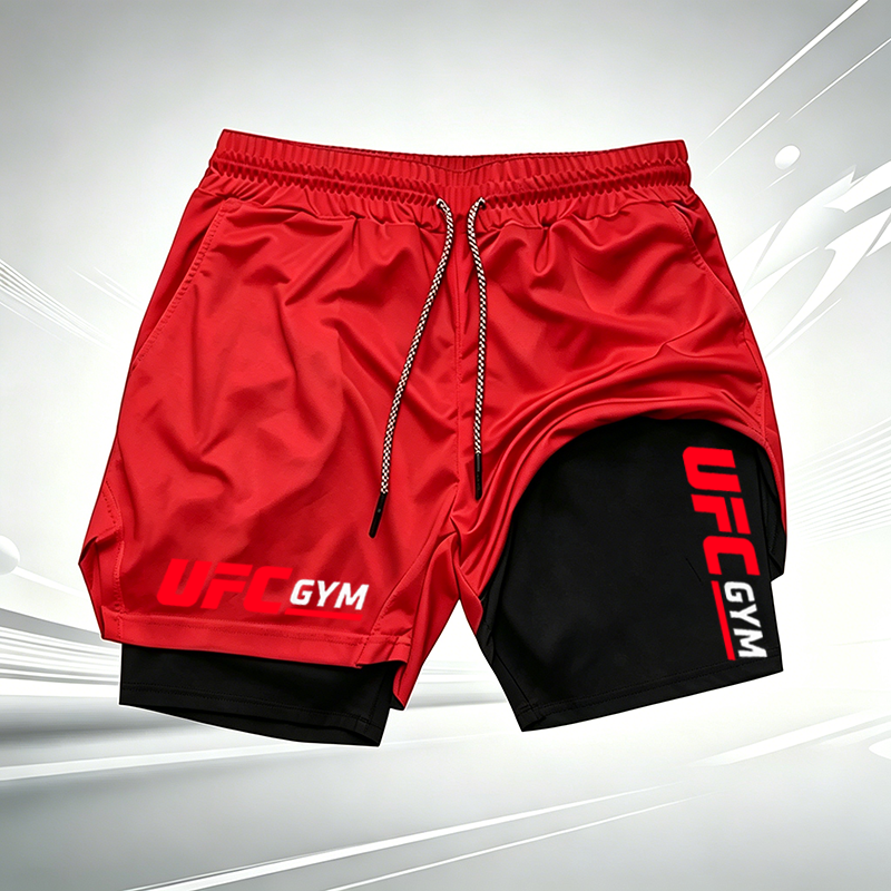 Summer men's printed UFC GYM 2 - Running Gear For Men recensione e prezzo