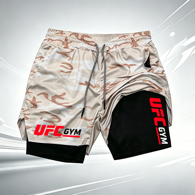 Summer men's printed UFC GYM 2 - Running Gear For Men recensione e prezzo
