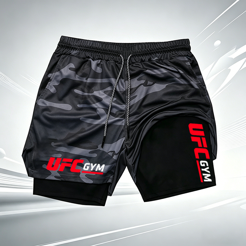 Summer men's printed UFC GYM 2 - Running Gear For Men recensione e prezzo