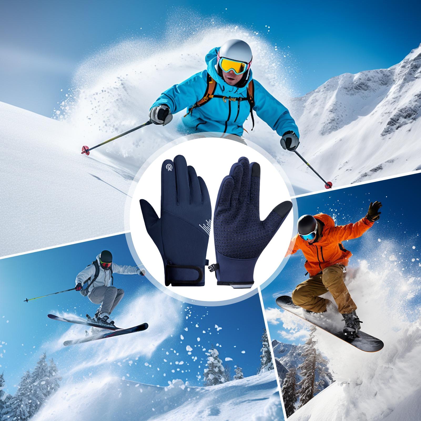 Winter Gloves Men Windproof To - Running Gear For Cold Weather recensione e prezzo