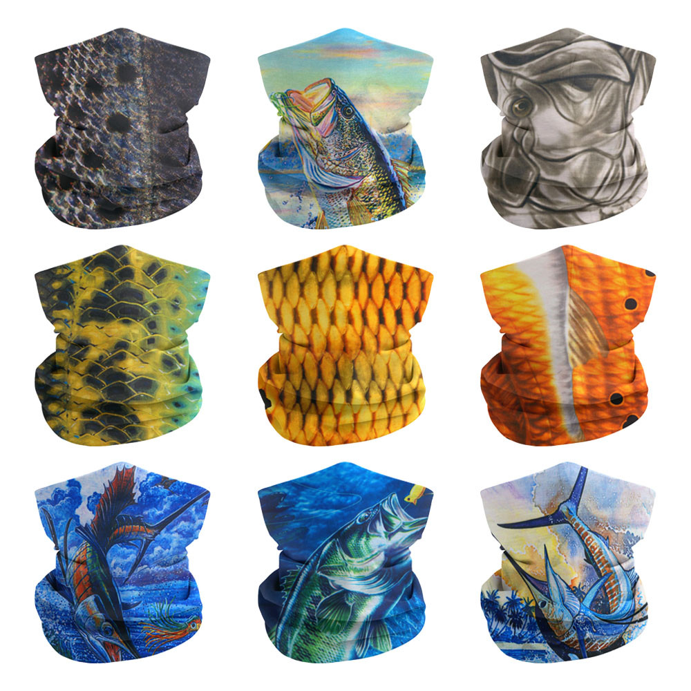 Fish Scales Pattern Neck Gaite - Running Gear Youtube recensione e prezzo