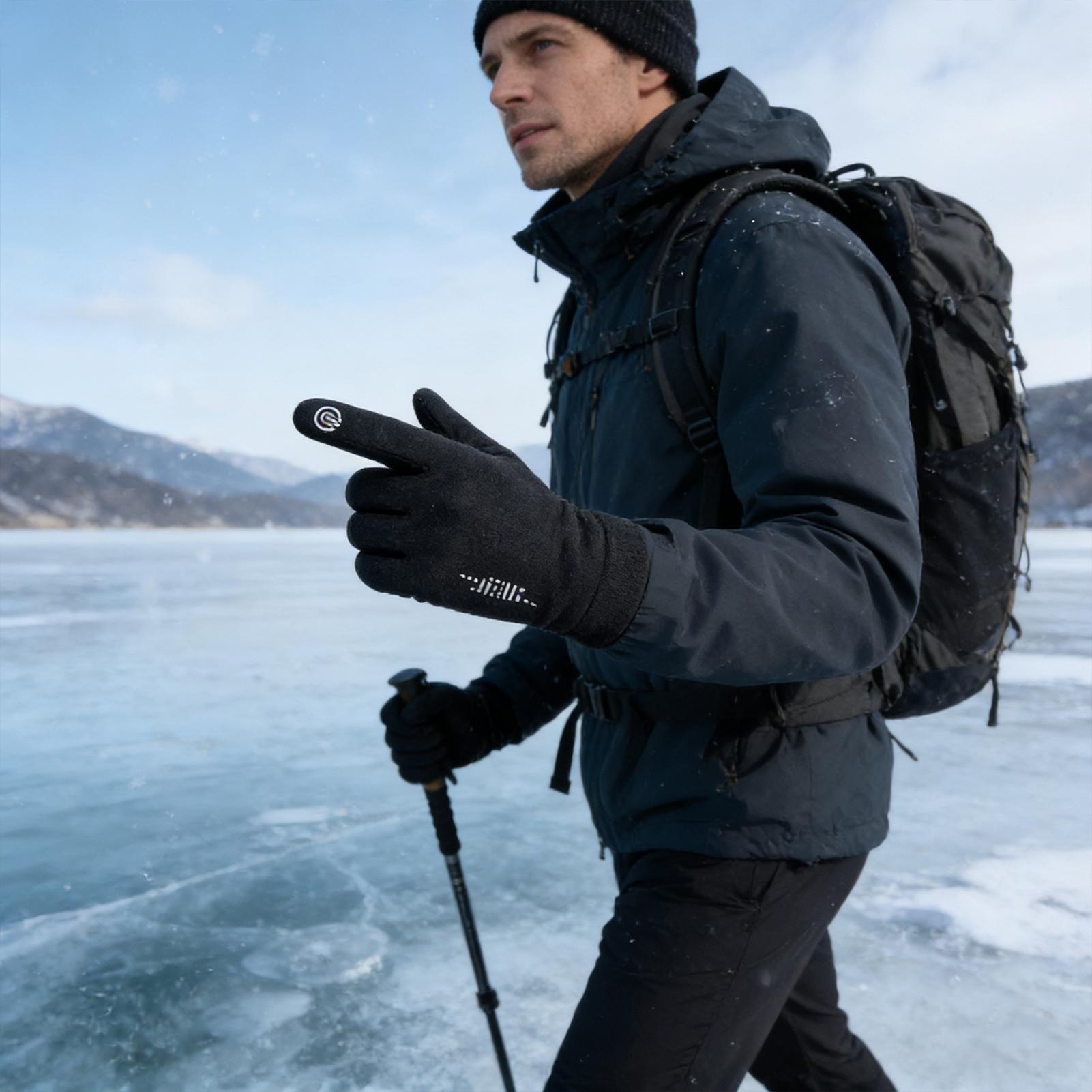 Warm Cycling Gloves Full Finge - Running Gear For Cold Weather recensione e prezzo