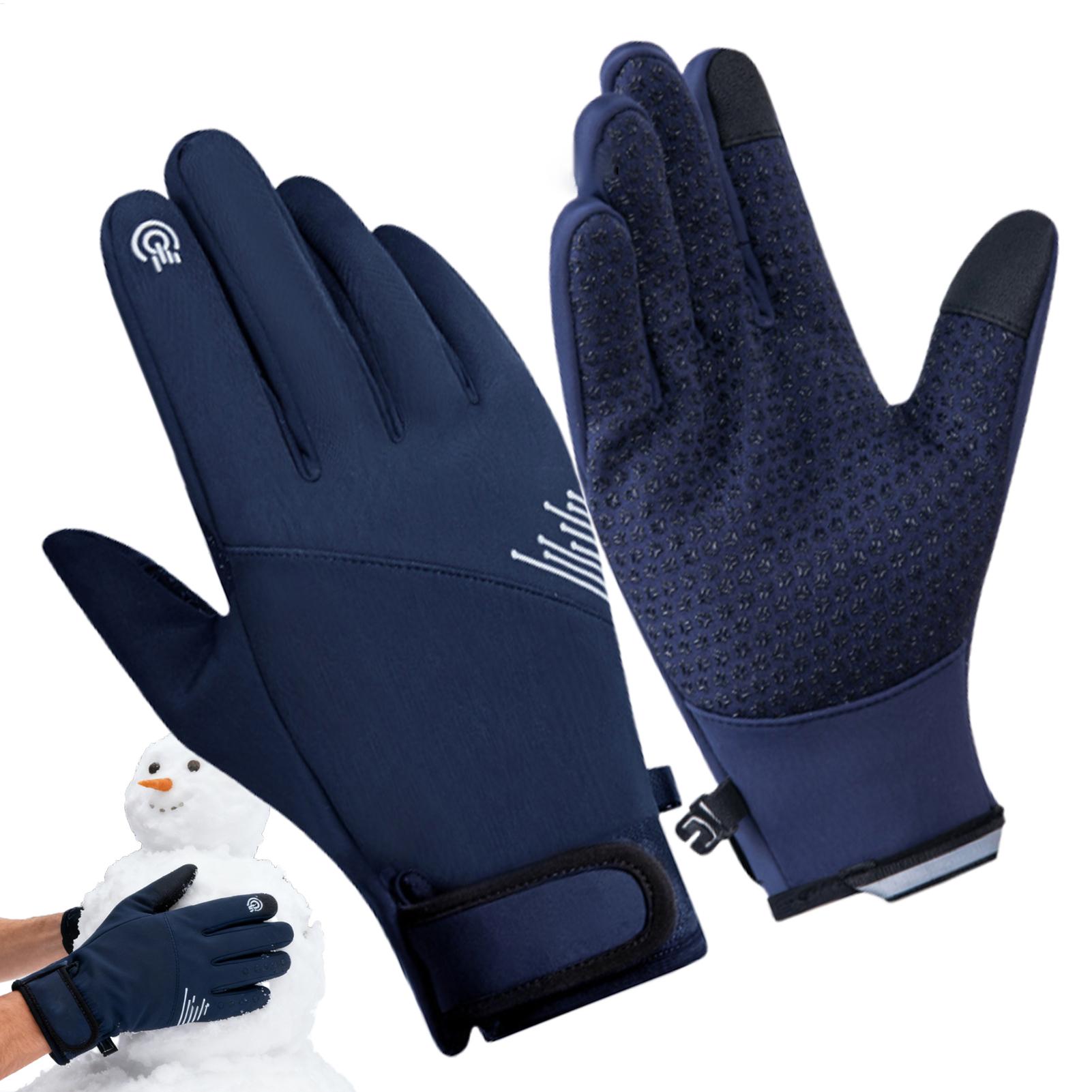 1 pair Winter Gloves Windproof - Running Gear For Cold Weather recensione e prezzo